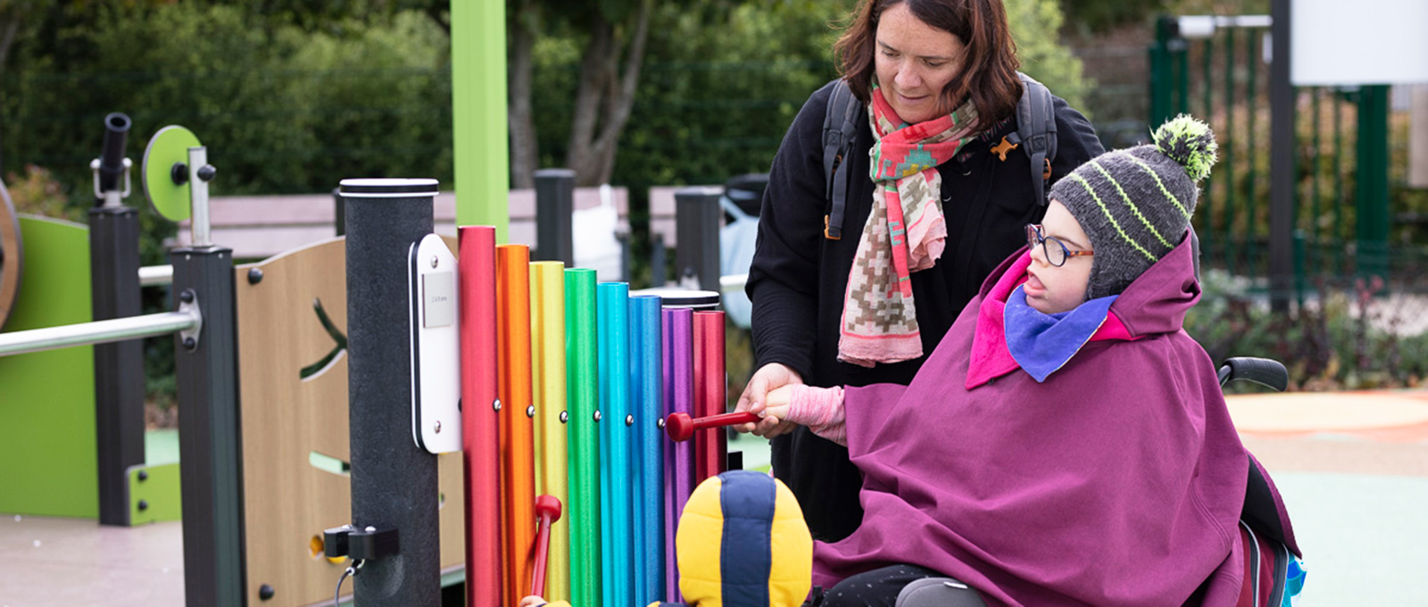 Inclusive play equipment