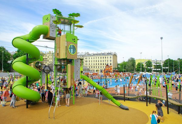A spectacular playground in Riga (Latvia)
