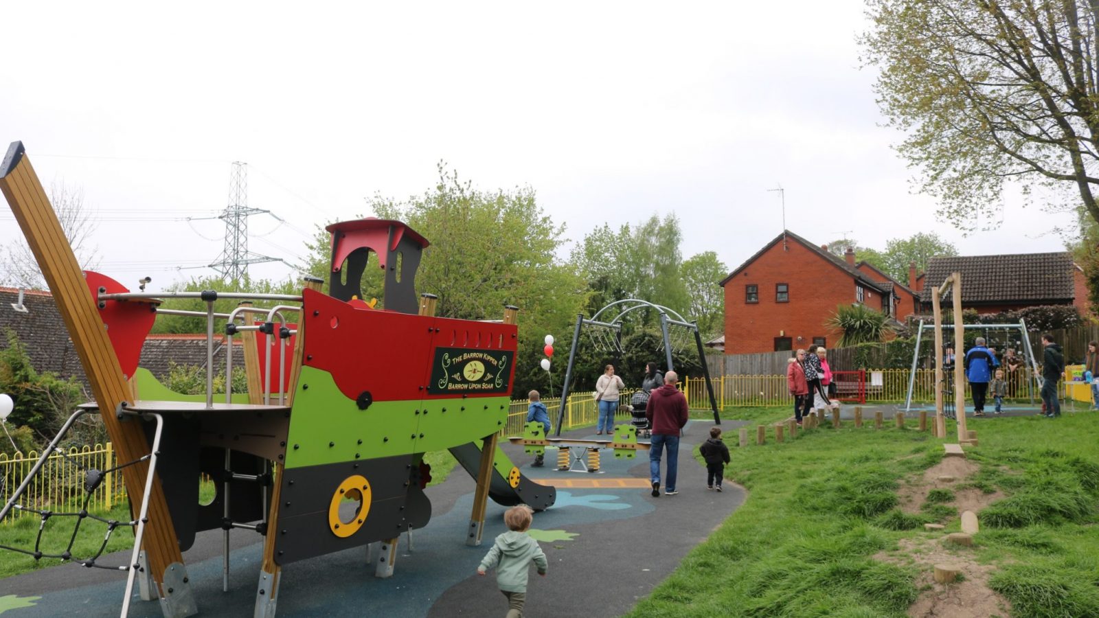 Local History and River Life Inspires Themed Play Area Design