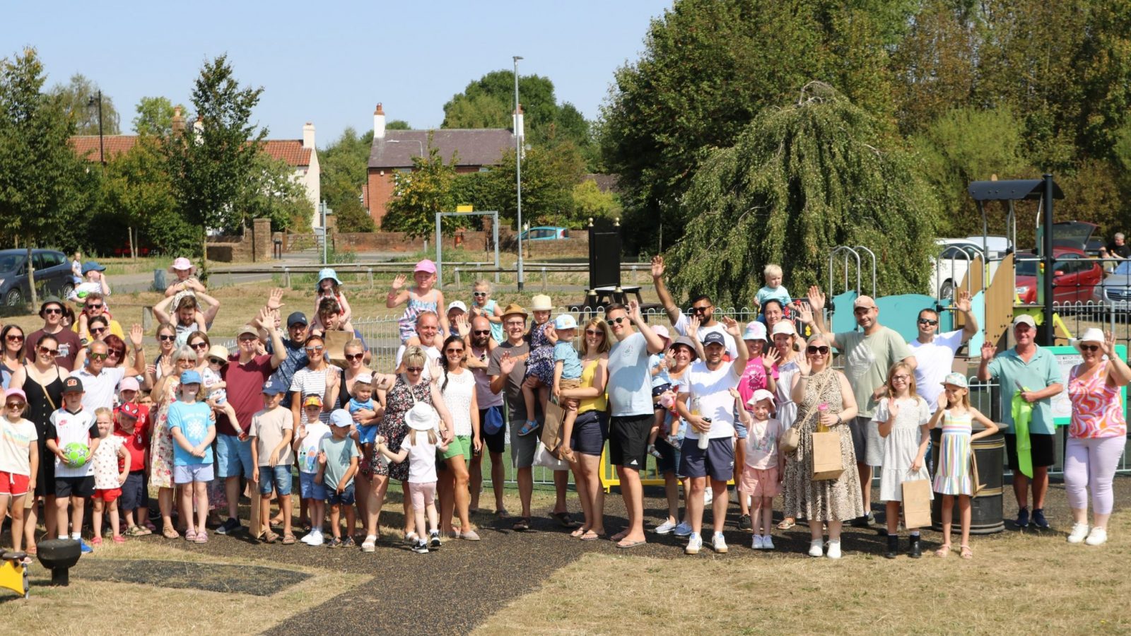 Villagers full of praise for new Proludic play area