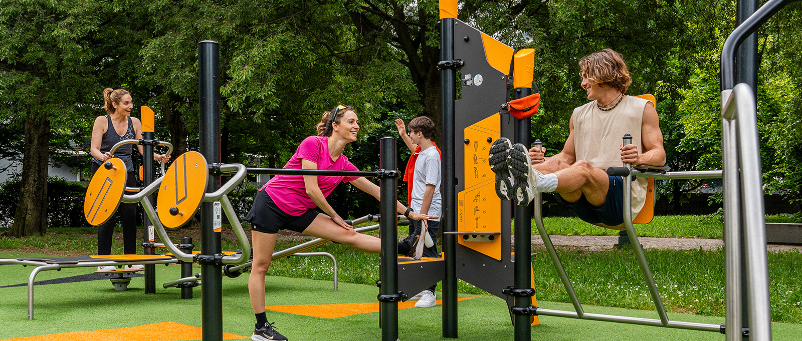 Sports and fitness areas