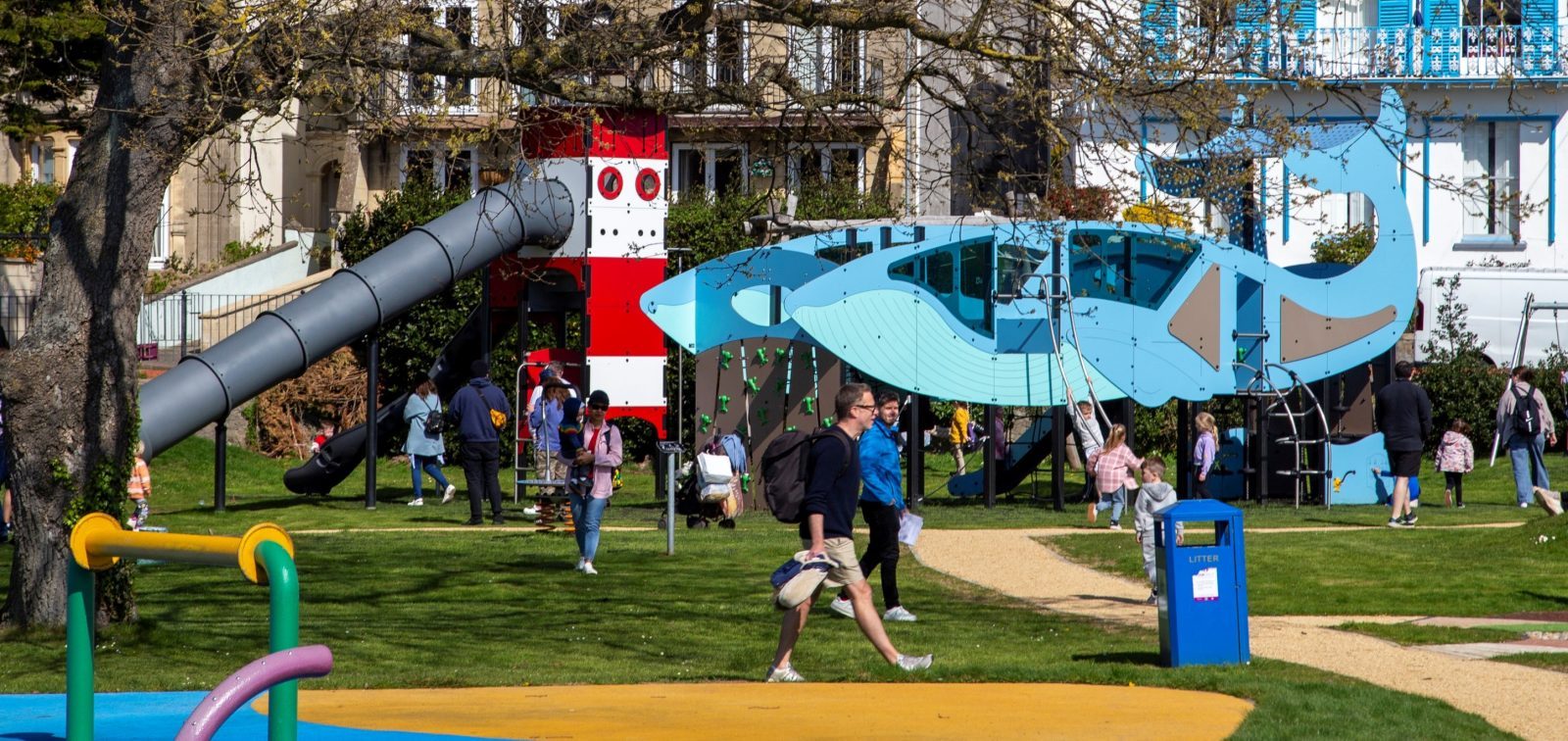 Having a Whale of a Time at the Water Adventure Park!