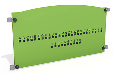 J3427 - Braille panel