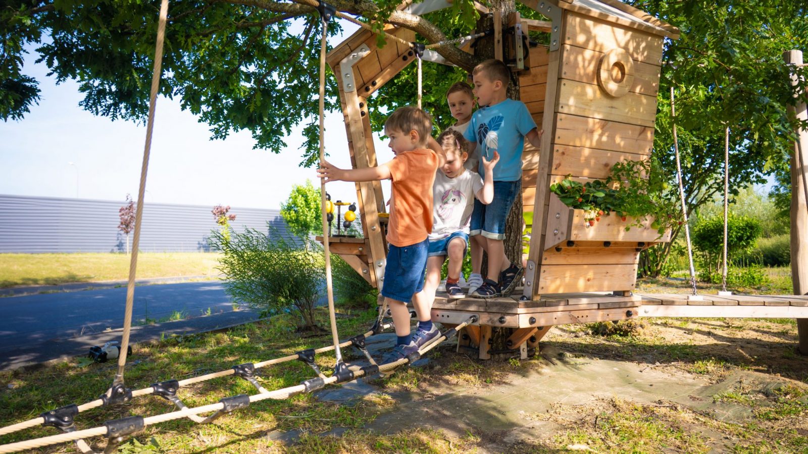 Proludic Reinvents the Treehouse for a New Generation of nature-inspired Play
