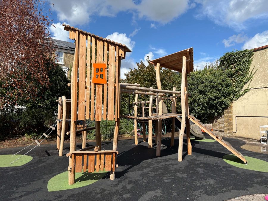Clapham Manor Primary Play Area, London