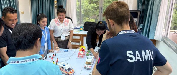 Hospital infrastructures and training: three concrete actions in the field