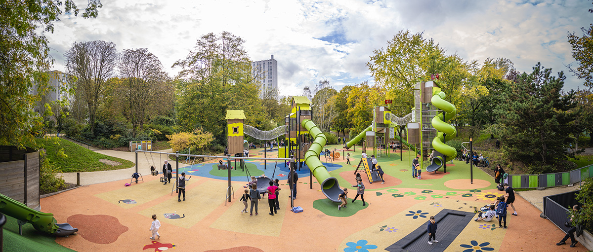 More than a playground: a vibrant urban space in the heart of Paris